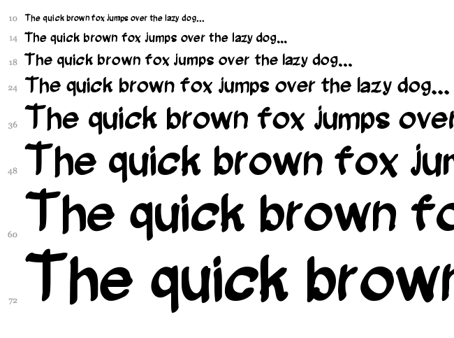 Matias Font font waterfall